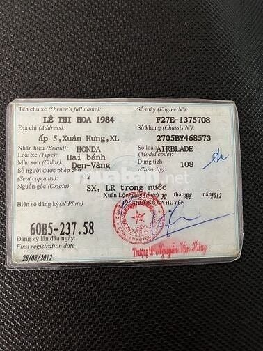 Honda Air Blade Fi Đen