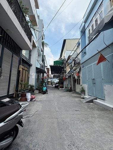 Nhà 1 lầu Hẻm 6m đường số 4 bhha Bình Tân giáp Tân Phú (hh40tr) 