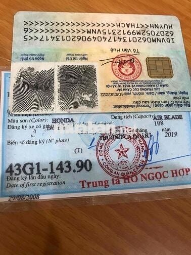 Air Blade nguyên zin CCCD chính chủ 43 Đà Nẵng