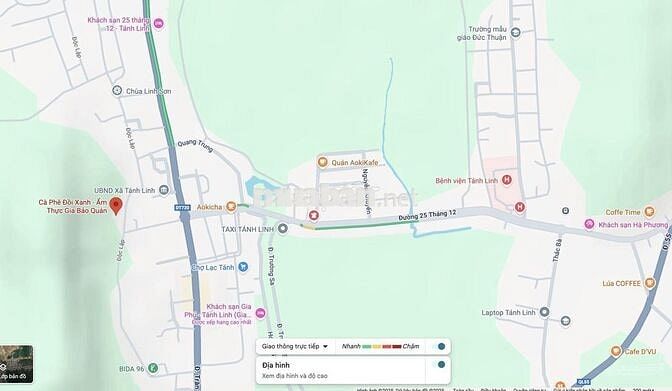 Bán nhanh lô đất 223,6m2 trung tâm TT Lạc Tánh, Tánh Linh giá 1.3 tỷ