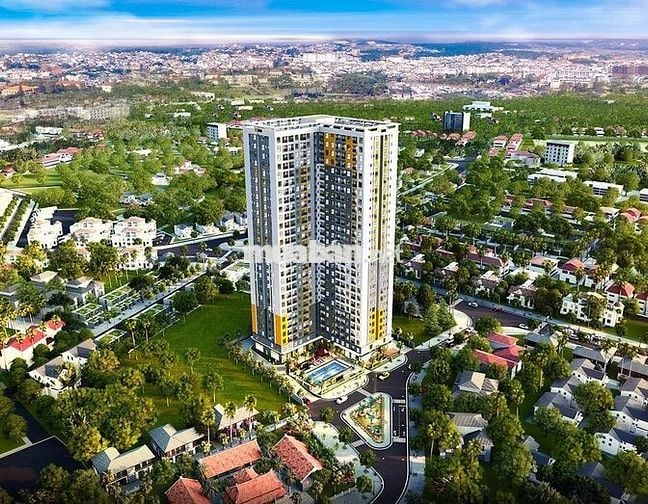 Cho thuê Shophouse SH.03 mặt tiền chung cư Bcons Sala. Đối diện Hồ bơi