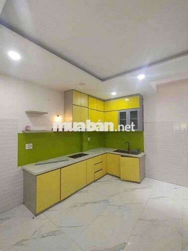 Bùi Thế Mỹ - 4 Tầng - Hẻm 7m - Gần Chợ - Nhà Mới - 5pn - 18Tr. TLuong