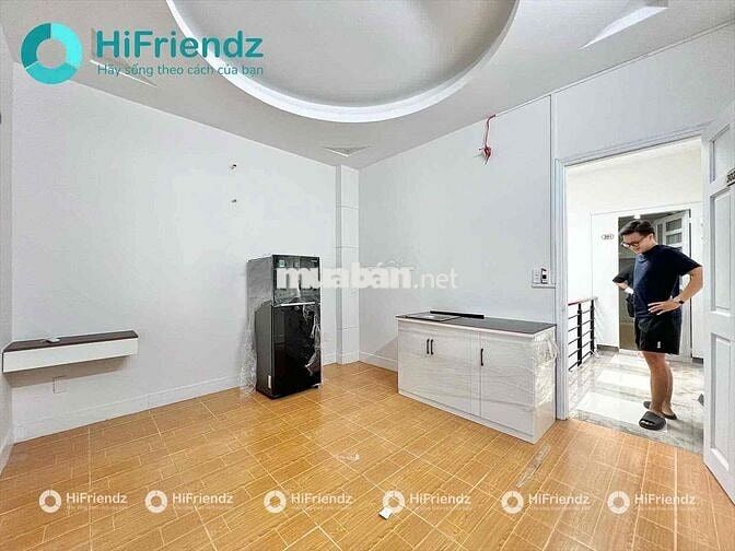 CHO THUÊ CĂN 1 PHÒNG NGỦ TÁCH BẾP CÓ BAN CÔNG THOÁNG MÁT FULL NỘI THÂT