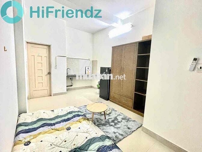 🔥PHÒNG STUDIO NỘI THẤT CƠ BẢN_TẦNG TRỆT_KẾ BÊN CV GIA ĐỊNH_KHU SÂN BAY