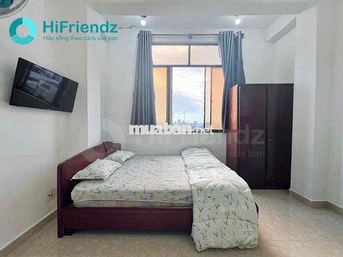 Phòng cửa sổ thoáng full nội thất gần Hàng Xanh