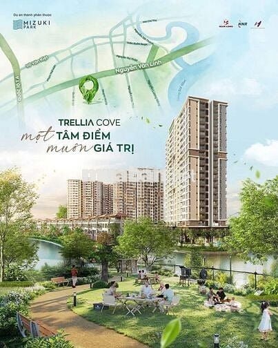 Chính thức giữ chỗ căn hộ Trellia Cove tại KĐT Nguyễn Văn Linh