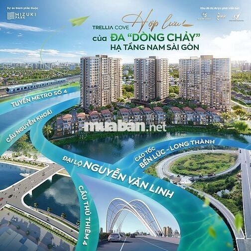 Chính thức giữ chỗ căn hộ Trellia Cove tại KĐT Nguyễn Văn Linh