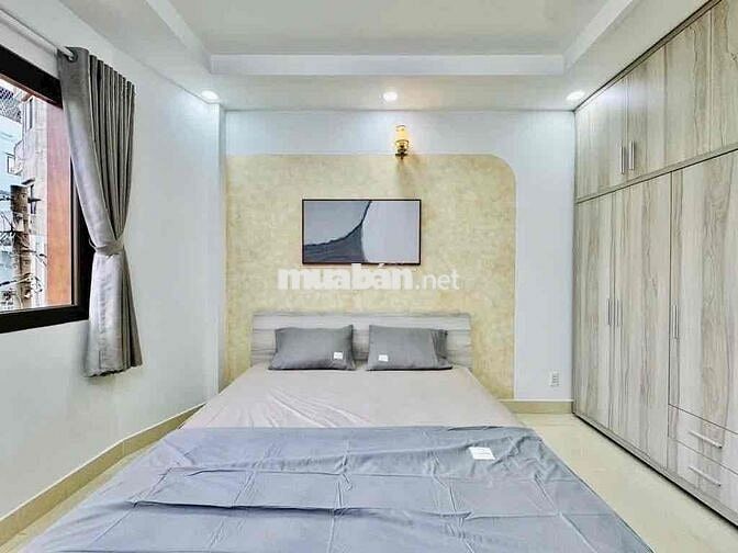 🌿 NHÀ PHAN VĂN TRỊ – 4 TẦNG  HẺM XE HƠI THÔNG