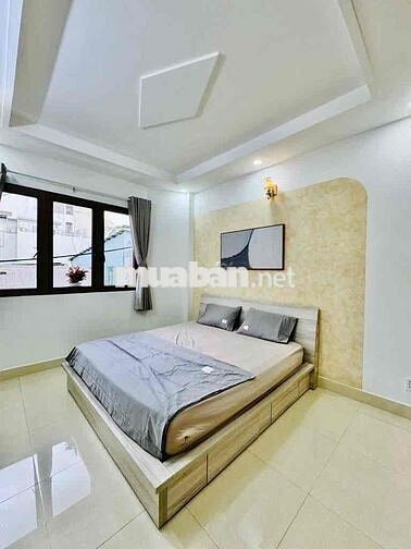 🌿 NHÀ PHAN VĂN TRỊ – 4 TẦNG  HẺM XE HƠI THÔNG