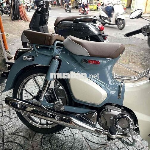 Super Cub 125 màu xi măng mới đăng kí 2025