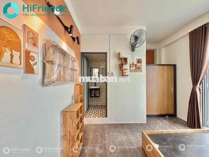 SIÊU PHẨM 1 PN TÁCH BẾP FULL NỘI THẤT CÓ BANCOL GẦN GO! TRƯỜNG CHINH