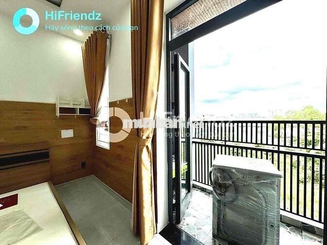 CHO THUÊ STUDIO BAN CÔNG THOÁNG MÁT FULL NỘI THẤT MỚI MÁY GIẶT RIÊNG