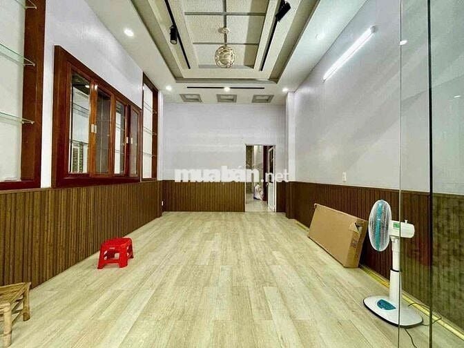 Nhà MT Hẻm Đông Đúc Qtrung P14: 4x16m, 4pn, 5wc, KD đa ngành