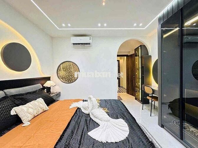 Nhà Phố Mới Keng Thống Nhất 3PN 4WC Full Nội Thất 18tr