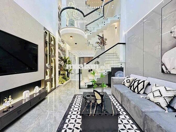 Nhà Phố Mới Keng Thống Nhất 3PN 4WC Full Nội Thất 18tr