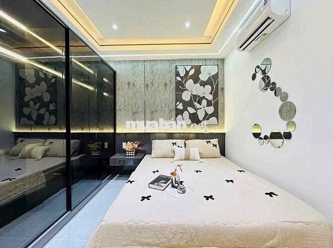 Nhà Phố Mới Keng Thống Nhất 3PN 4WC Full Nội Thất 18tr