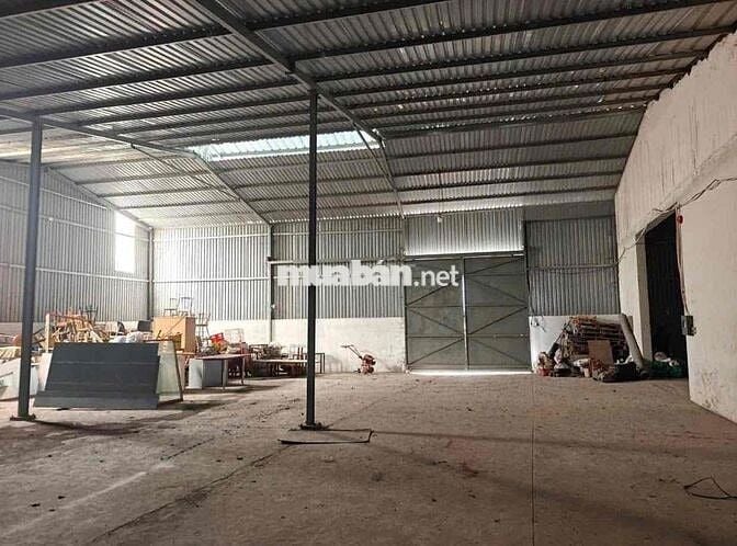 Cho thuê xưởng & sân bãi 1500m2, PCCC, trạm điện 100kva, Vĩnh Cửu.