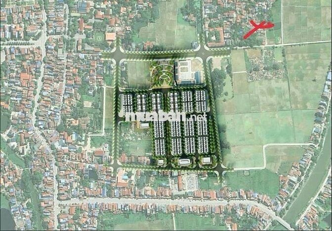 BÁN ĐẤT THỊ TRẤN VÂN ĐÌNH THÔN HOÀNG XÁ 51,8M2 GIÁ CHỈ 1TY6 SẴN SỔ