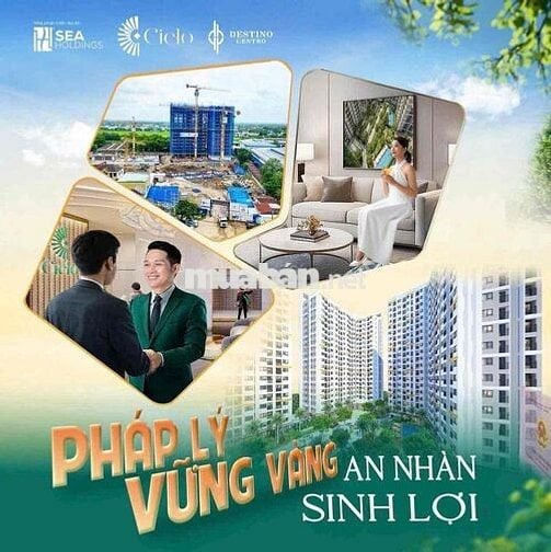 NHẬN CỌC 5 SUẤT NỘI BỘ DỰ ÁN DESTINO CENTRO GIẢM GIÁ KỊCH SÀN