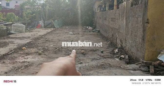 🌳 BÁN ĐẤT TRUNG TÂM XÃ HẢI BỐI – ĐÔNG ANH – 100m² FULL THỔ CƯ 💎