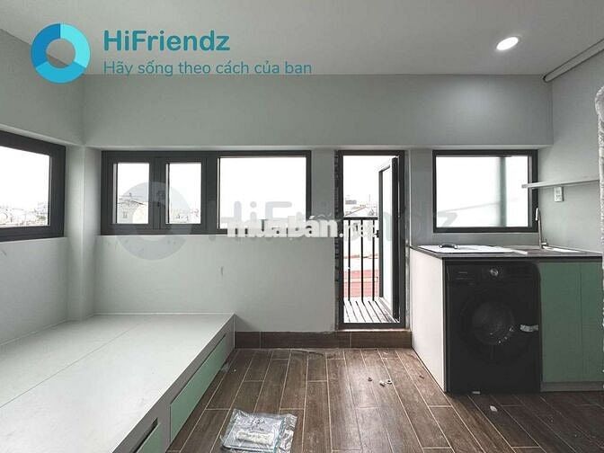 STUDIO BAN CÔNG NEW MÁY GIẶT RIÊNG NGUYỄN VĂN LƯỢNG LOTTE THOÁNG MÁT