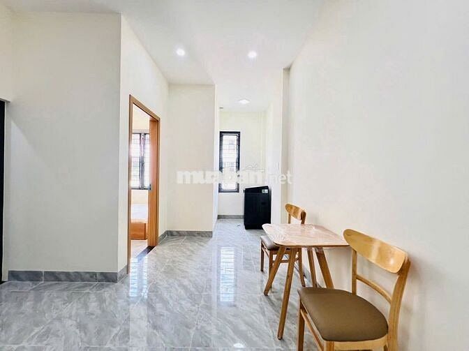 CĂN 1PN MỚI 100% NGAY CẦU HOÀ XUÂN FULL NỘI THẤT GIẶT RIÊNG