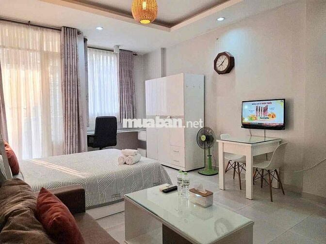CHO THUÊ STUDIO RỘNG 30M2 BAN CÔNG LỚN NGUYỄN THƯỢNG HIỀN BÌNH THẠNH
