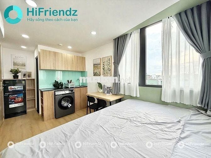 Căn hộ full nội thất cửa sổ lớn Nguyễn Đình Chiểu Quận 3