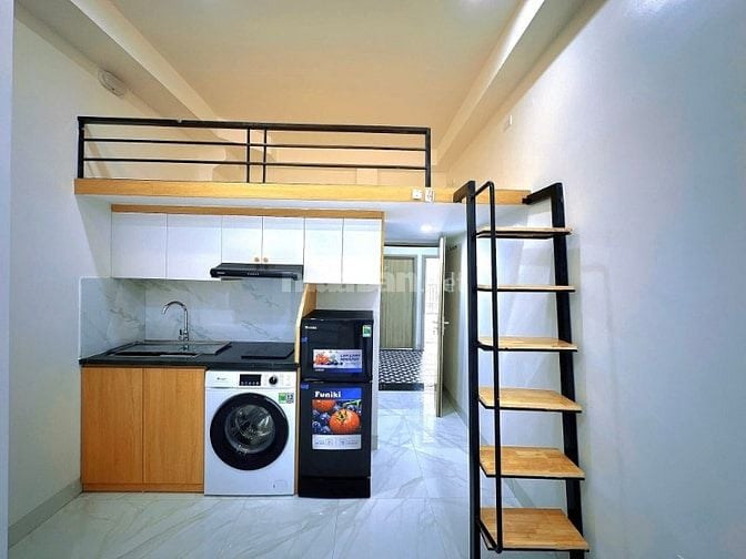 Bán nhà phố Kim Giang, ngõ ô tô tránh 90m2, 8 tầng MT 6,5m, 22P, 28 tỷ