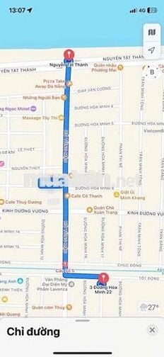 đất đẹp kề lô góc , rẽ nhất hoà minh lúc này