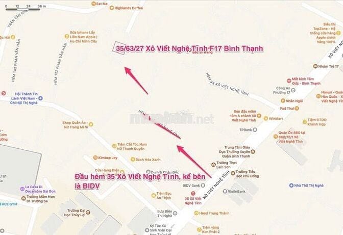 🏡 BÁN NHÀ HẺM 3 GÁC XÔ VIẾT NGHỆ TĨNH, BÌNH THẠNH – CHỈ 5ty9