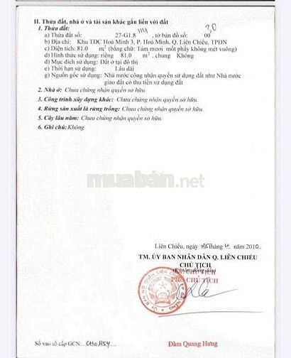 đất đẹp kề lô góc , rẽ nhất hoà minh lúc này