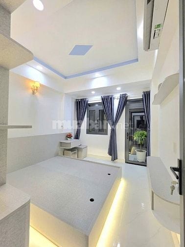 BÁN NHÀ TO 1 LẦU - MỚI HOÀN THIỆN - HẼM THOÁNG