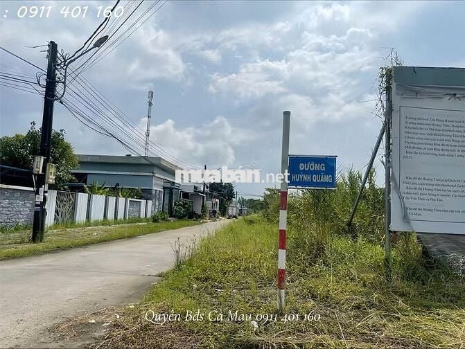 NỀN ĐƯỜNG HUỲNH QUẢNG – KĐT HOÀNG TÂM, CÀ MAU