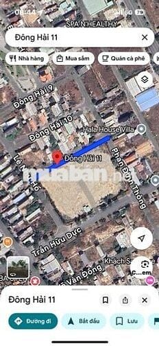 Bán đất 2 mặt tiền Lê như hổ + Đông hải 11 view chợ Đông Hải