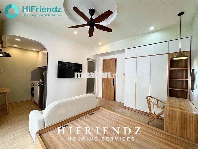 🎆Cho Thuê Căn Hộ 1PN Ban Công Luxury Full NT Ngay CV Thỏ Trắng