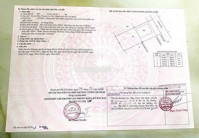 BÁN ĐẤT ngang 25 mét MẶT TIỀN ĐƯỜNG NHỰA 792 AN PHÚ, CỦ CHI, TPHCM