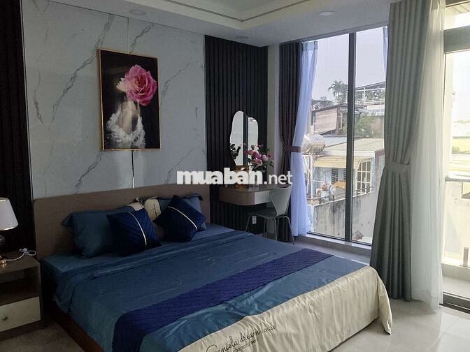 Bán nhà 4 tầng có thang máy, 4.1x15.6 Thống Nhất GV hẻm xe hơi...