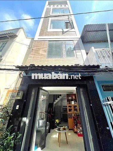 Điện Biên Phủ - Trường Sa | ~25m² | 5 Tầng BTCT | Giáp Quận 1 3PN Mast