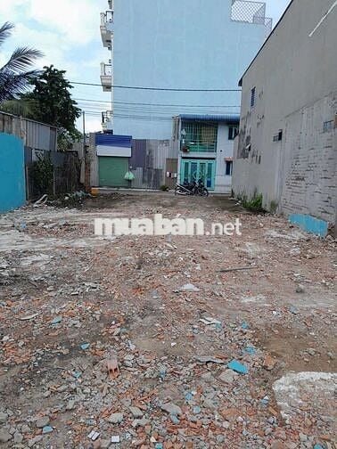 Ðất 7,36 x 21,27 (150,9m2) đường thông 6m gần chợ Xuân Thới Thượng