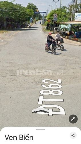 Bán 3.127m2 đất có nhà MT đường tỉnh 862, ngay biển Tân Thành, Gò Công