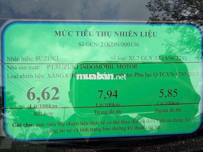 Chính chủ bán Suzuki XL 7 2022 GLX AT - 61000 km