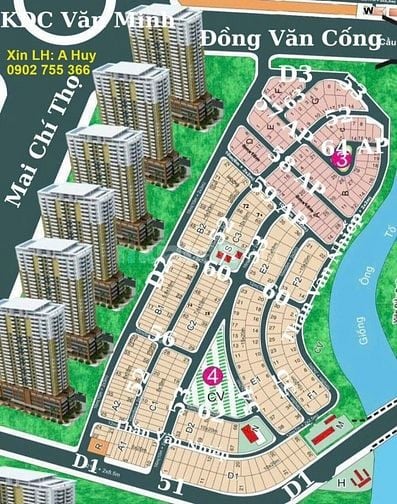 Bán biệt thự KDC Văn Minh Quận 2