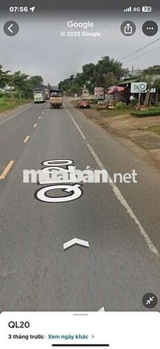 bán Nhà Mặt tiền quốc lộ 20 Xã Ninh Gia