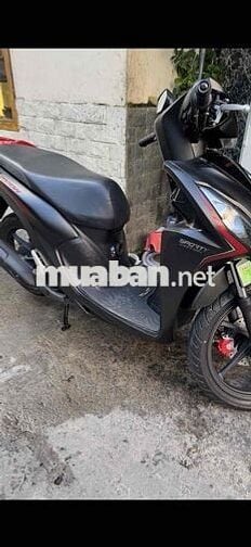 honđa xe vision bánh lớn màu đen nhám đời 2024