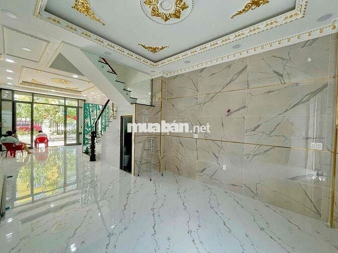 NHÀ PHỐ MỚI XÂY ĐÓN TẾT QUẬN 6 - ĐƯỜNG 10M NHỰA