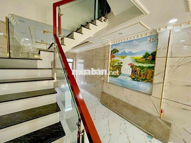 NHÀ PHỐ MỚI XÂY ĐÓN TẾT QUẬN 6 - ĐƯỜNG 10M NHỰA