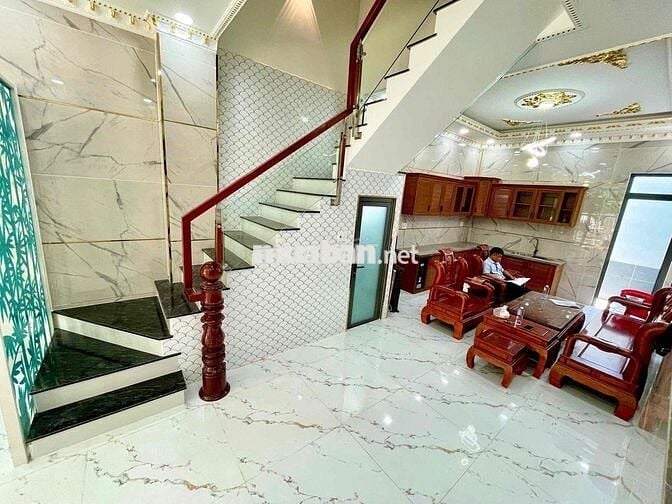 NHÀ PHỐ MỚI XÂY ĐÓN TẾT QUẬN 6 - ĐƯỜNG 10M NHỰA