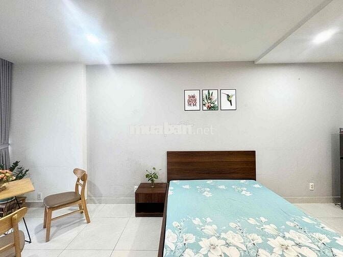 🔥 Cho Thuê Căn Hộ Studio Full NT Rộng 40m2 - Ban Công , Máy Giặt Riêng