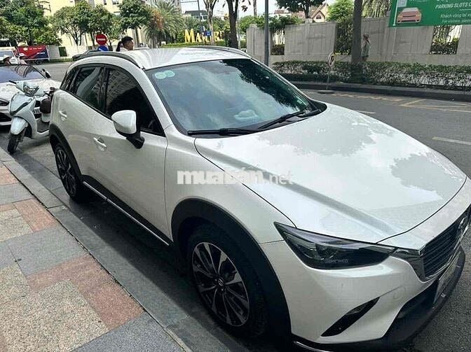 cần bán mazda cx-3 màu trắng đời 2022 1 đời chủ